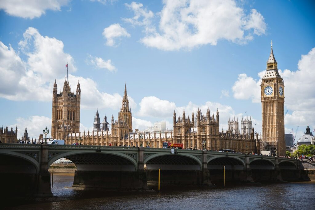 Big Ben Westminster Bridge London - Travel Meadow Guide