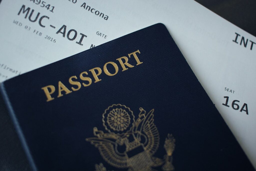 Passport Airport Boarding Pass Travel - Travel Meadow Guide