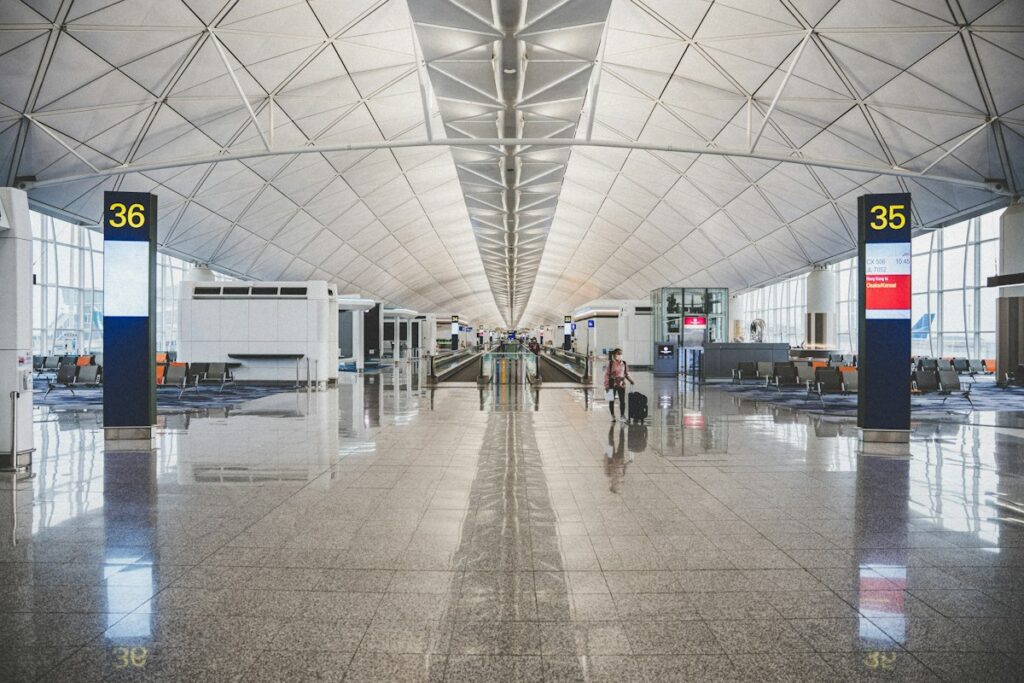 Modern Airport Terminal Passenger Gate - Travel Meadow Guide